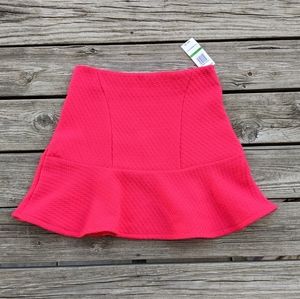 🌸Gianni Bini Hot Pink Flared Skirt🌸